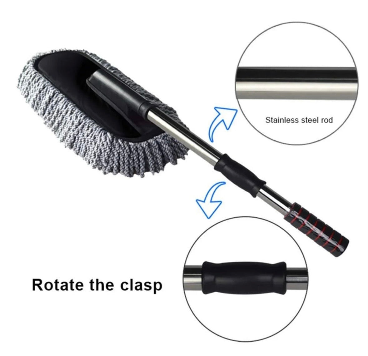 Car Duster – Retractable Handle Microfiber