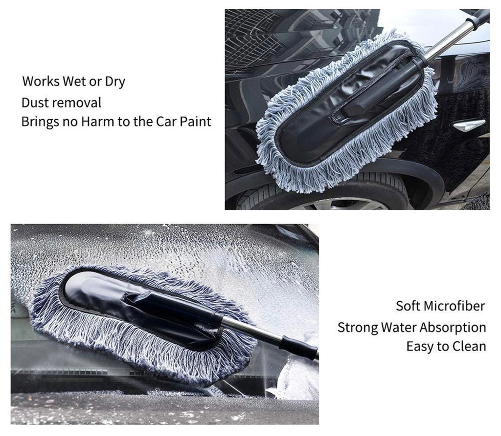 Car Duster – Retractable Handle Microfiber