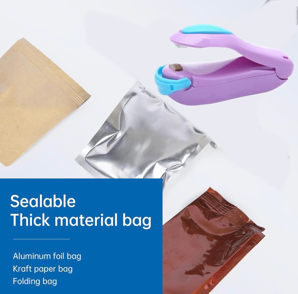 Mini Heat Sealer – Portable Food Bag Sealing Machine