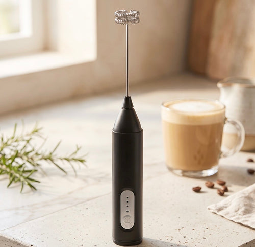Handheld Electric Milk Frother Battery Coffee Foam Maker Whisk Mixer