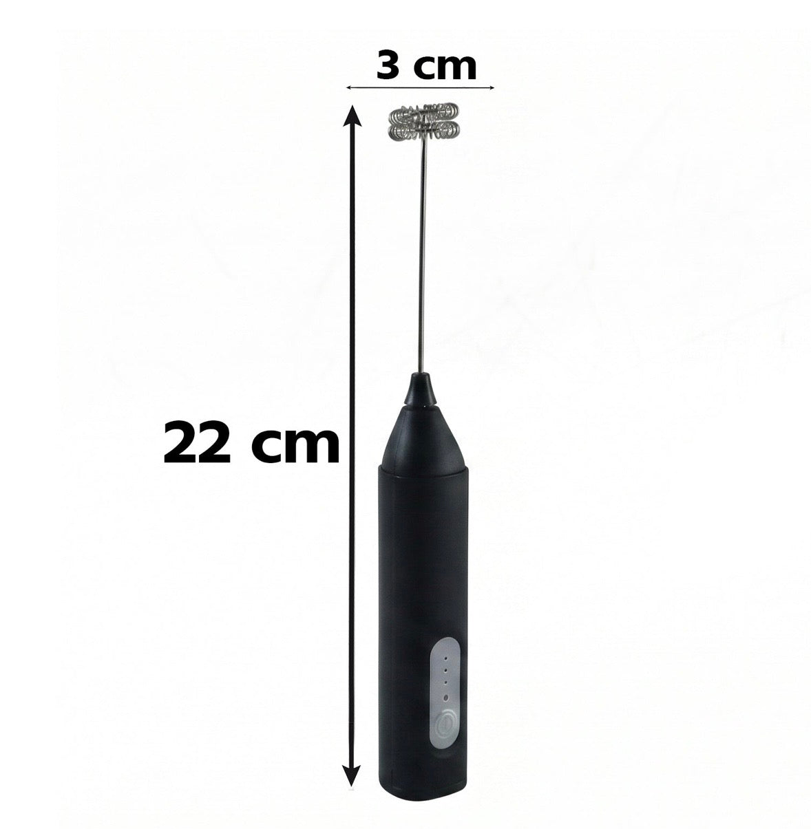 Handheld Electric Milk Frother Battery Coffee Foam Maker Whisk Mixer