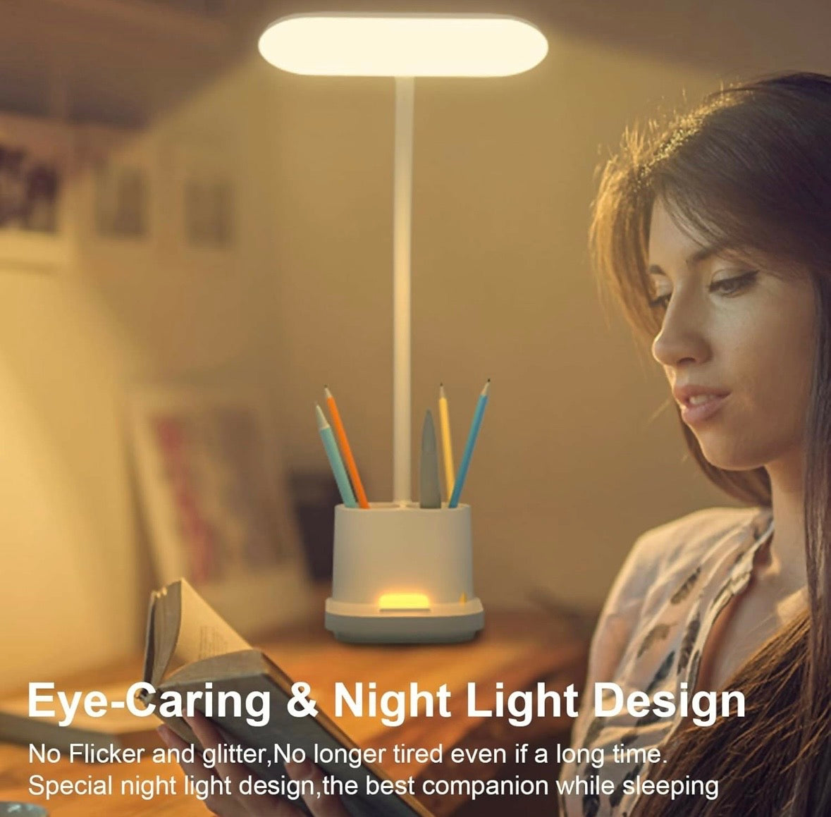 Multi-Function LED Desk Lamp – Adjustable Light