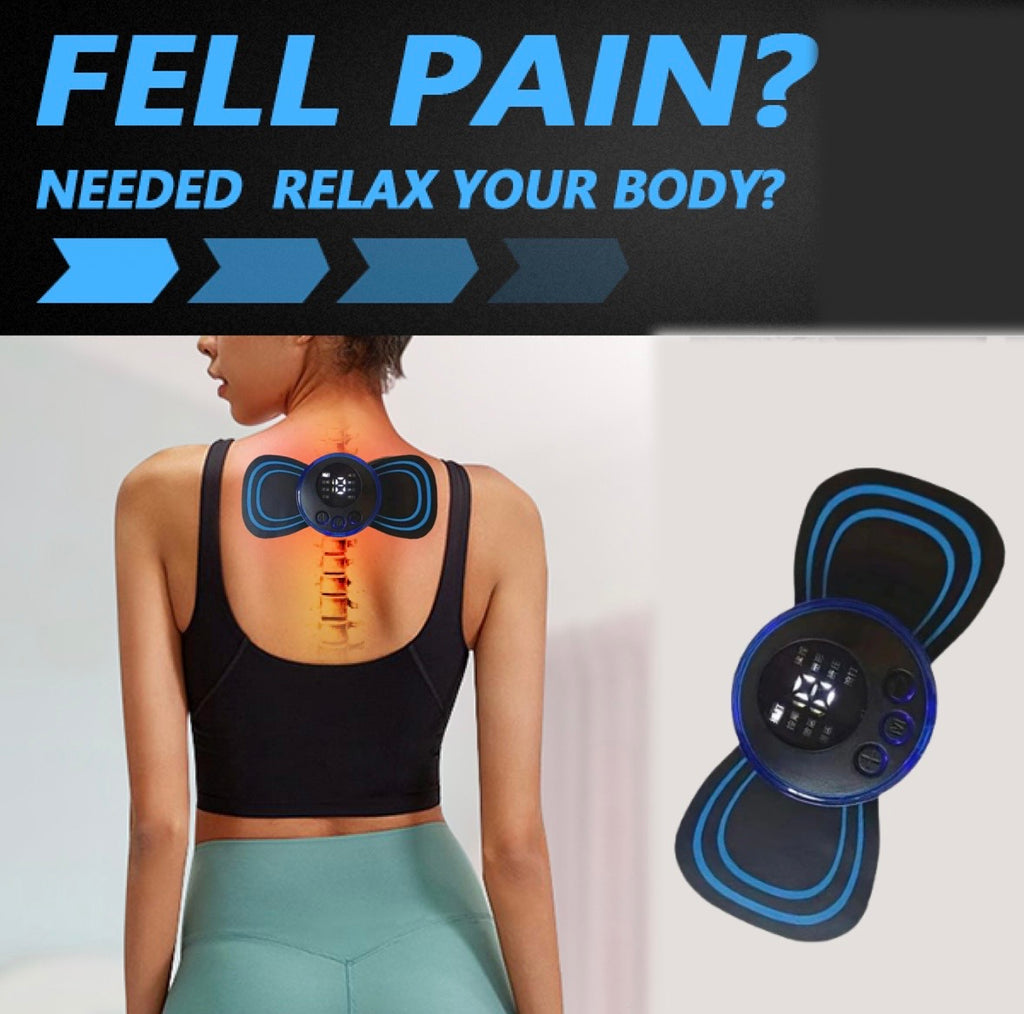 Portable USB Neck Massager – Electric EMS Relief